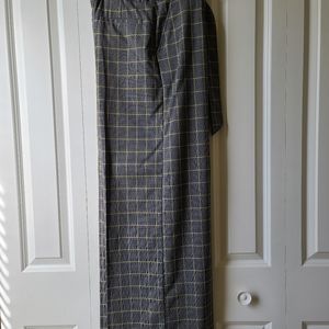 Paperbag waist wide leg pants